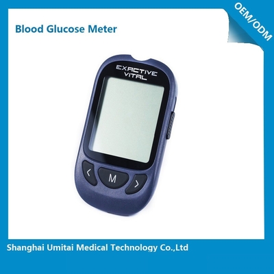 دستگاه نظارت بر قند خون با نوارهای تست گلوکز نقره 85 X 52 X 15 میلیمتر